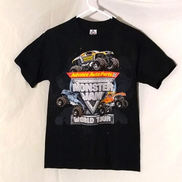 Advance Auto Parts Monster Jam World Tour 2010 T Shirts - Picture 3 of 5